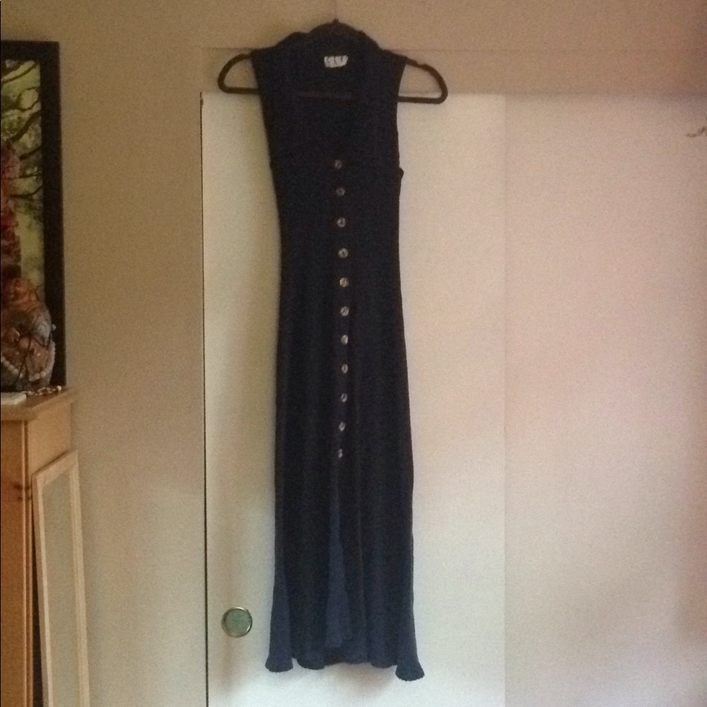 RARE VINTAGE Stunning Paris Button Down Dress